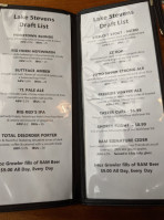 Ram Brewhouse menu