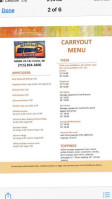 Sky Harbor 2 menu