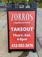 Zorros outside