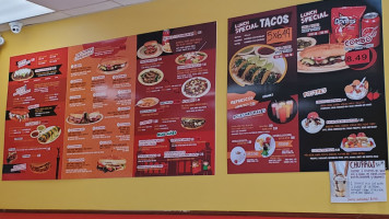 Tortas Tacos El Chavocho menu