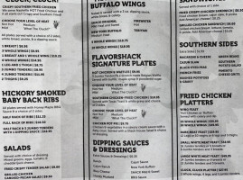 Flavorshack Hot Chicken And Ribs menu