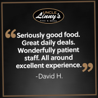 Uncle Linnys Food And Brews food