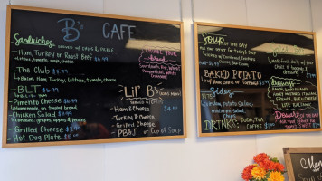 B's Cafe inside
