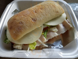 Eric's Hand Tossed Pizza Subs food