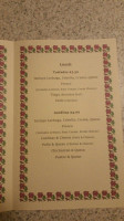 Xóchitl's Taqueria menu