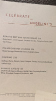 Angeline's menu