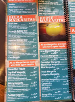 Pacifico Mexican Grill menu