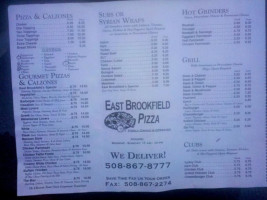 East Brookfield Pizza inside