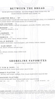 Robert's Lakehouse menu