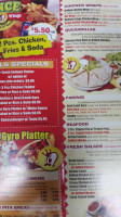 Gyro Loco Prince Fried Chicken menu