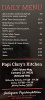 Papi Clary's Kitchen inside