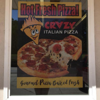 Gray's Crazy Italian Pizza food
