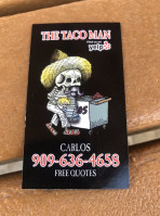 The Taco Man menu