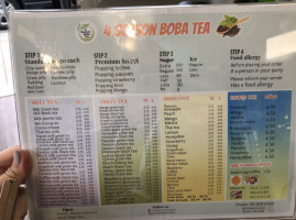 4 Seasons Boba Tea food