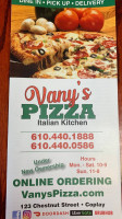 Vany’s Pizza (new Ownership) food
