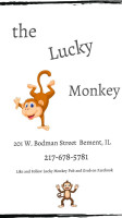Lucky Monkey Pub And Grub menu