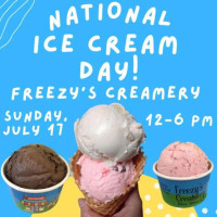 Freezy's Creamery food