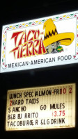Taco Tierra Of Fairfield food