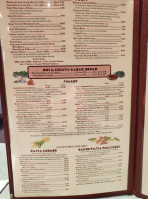 J & G Restaurant and Lounge menu