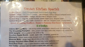 Dante's Kitchen food