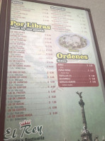 Taqueria Y Rostiseria El Rey menu
