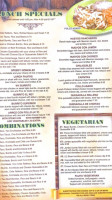 El Rey Mexican Fairmont-white Hall menu