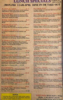 El Jimador #7 menu