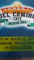 Del Camino Cafe Mexican Food outside