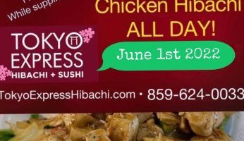 Tokyo Express Hibachi And Sushi food