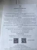 The Stonehouse menu