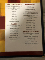 Chips Salsa Tex-mex Cantina menu