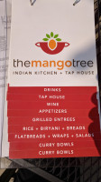 The Mango Tree menu