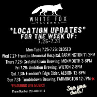 White Fox Taverna Food Truck Catering food