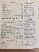 Alfredo's Of Lewisburg White Sulphur Springs menu