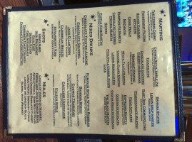 Cosmos Restaurant Bar menu
