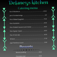 Delaney's Kitchen menu