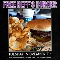 Heff’s Burgers Early food