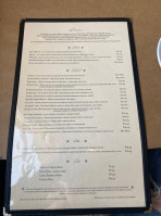 The Sea Grill menu