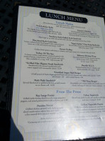 Bayside Clam Grill menu