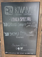 Kiwami Ramen Sushi food