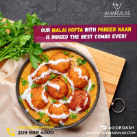 The Amarvilas Indian Restaurant, Pizza Bar food