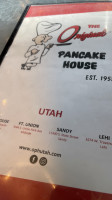 The Original Pancake House menu
