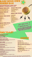 The Friendly Toast menu