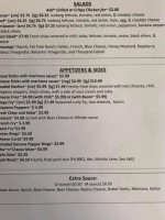 Cb's Hole In The Wall menu