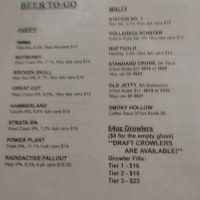 El Segundo Brewing Company menu