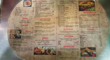 El Taquito menu