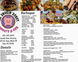The Smokin Donut (inside Fate Gas Grocery) Donuts Barbecue menu