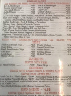 Red Mule Inn menu