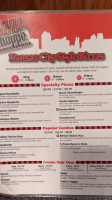 Pizza Shoppe menu