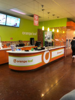 Orange Leaf Frozen Yogurt food